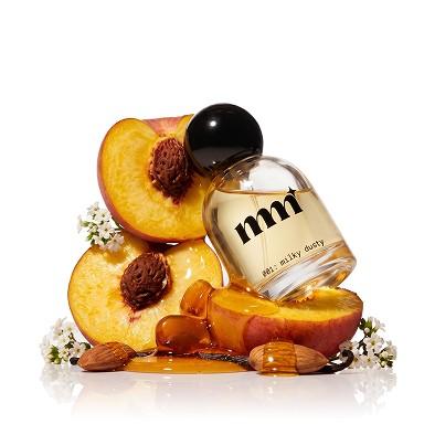 Perfumy do włosów 001 Milky Dusty z brzoskwiniami i migdałami